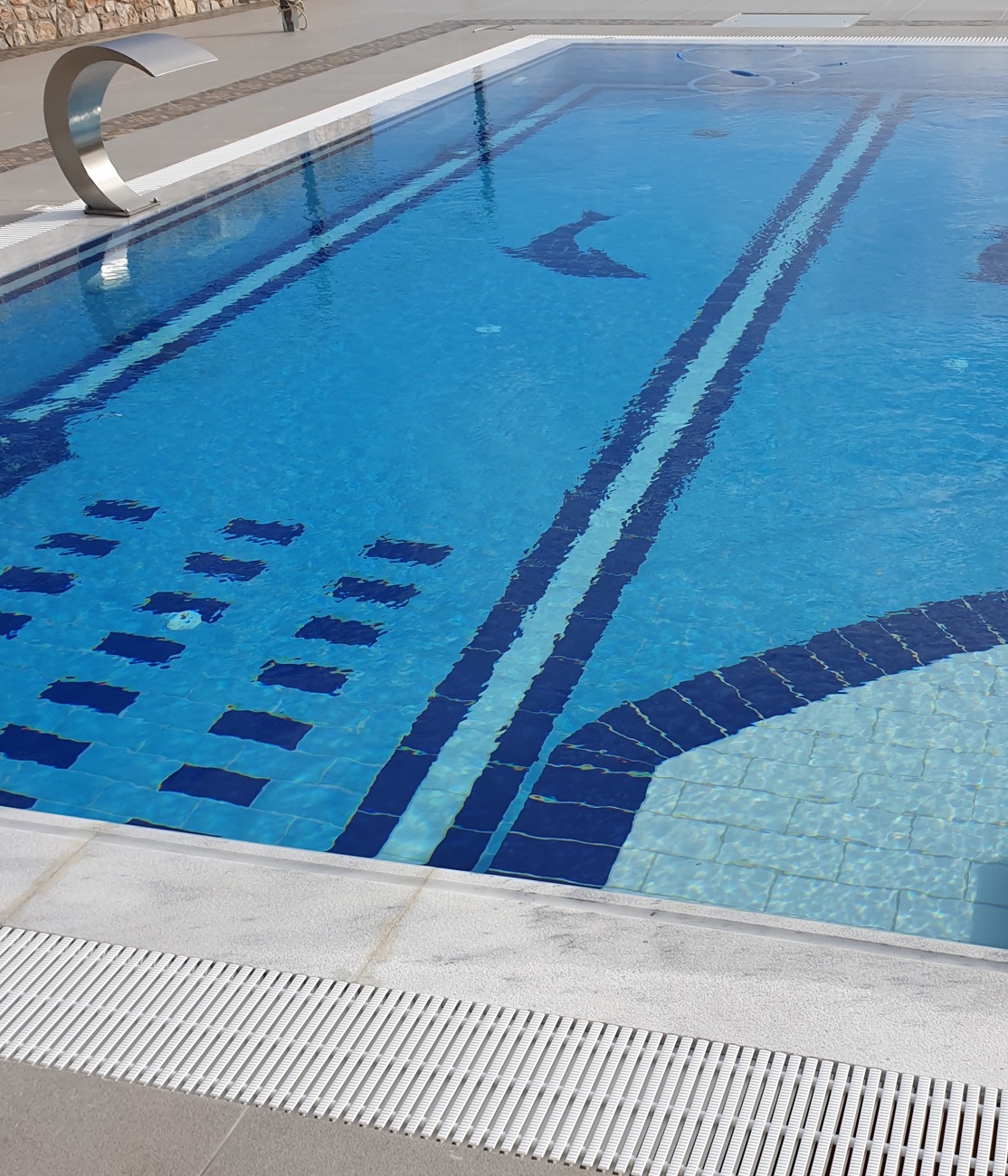 Pool Overflow Grating